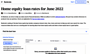 Home-equity-loans.bankrate.com thumbnail