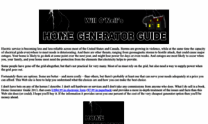 Home-generator-guide.com thumbnail