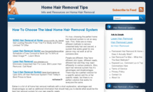 Home-hair-removal.com thumbnail