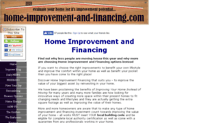 Home-improvement-and-financing.com thumbnail