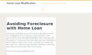 Home-loanmodification.com thumbnail