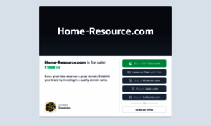 Home-resource.com thumbnail