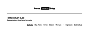 Home-server-blog.de thumbnail