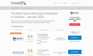 Home-warranty.thetop10sites.com thumbnail