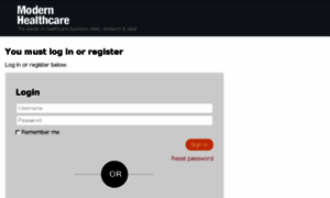 Home.modernhealthcare.com thumbnail