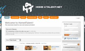 Home4talent.net thumbnail