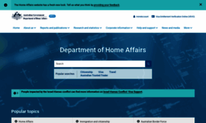 Homeaffairs.gov.au thumbnail