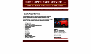 Homeapplianceservice.ca thumbnail