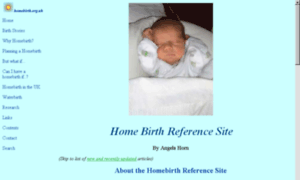 Homebirth.org.uk thumbnail