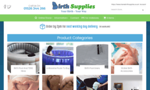 Homebirthsupplies.co.uk thumbnail