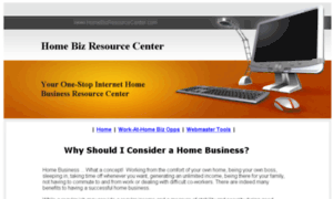 Homebizresourcecenter.com thumbnail