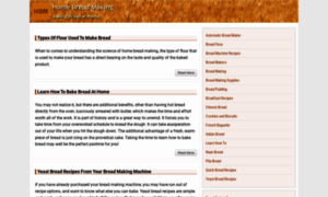 Homebreadmaking.com thumbnail