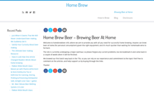 Homebrewbeer.info thumbnail