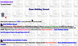 Homebuildingmanual.com thumbnail