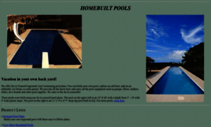 Homebuiltpools.com thumbnail