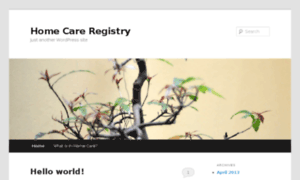 Homecareregistry.org thumbnail