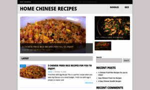 Homechineserecipes.com thumbnail