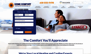 Homecomfortheatingllc.com thumbnail