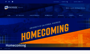 Homecoming.ucr.edu thumbnail