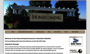 Homecomingcommunity.org thumbnail