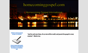 Homecominggospel.com thumbnail