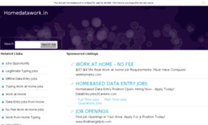 Homedatawork.in thumbnail