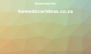 Homedecorideas.co.za thumbnail