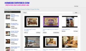 Homedecorvideo.com thumbnail
