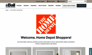 Homedepot.baliblinds.com thumbnail