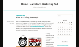 Homehealthcaremarketing360.com thumbnail