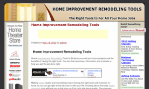Homeimprovementremodelingtools.com thumbnail