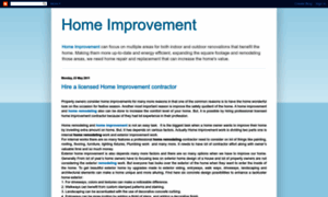 Homeimprovements-homeremodeling.blogspot.com thumbnail