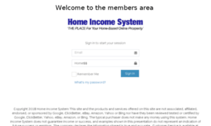 Homeincomesystem.instantmembersarea.com thumbnail