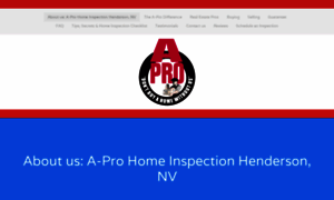 Homeinspectionhenderson.org thumbnail