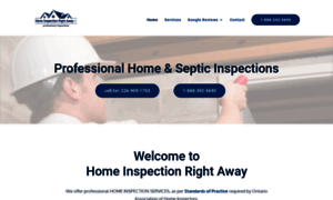 Homeinspectionrightaway.com thumbnail