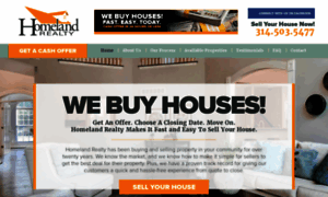 Homelandrealtystl.com thumbnail