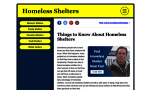Homelessshelterssite.org thumbnail