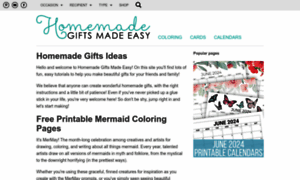 Homemade-gifts-made-easy.com thumbnail