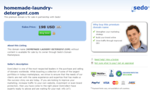 Homemade-laundry-detergent.com thumbnail