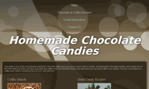 Homemadechocolatecandies.com thumbnail