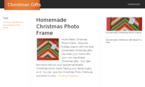 Homemadechristmasgiftsideas.com thumbnail