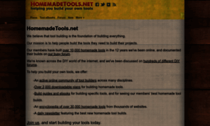 Homemadetools.net thumbnail