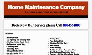 Homemaintenancecompany.in thumbnail