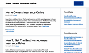 Homeownersinsuranceonline.org thumbnail