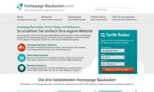 Homepage-baukasten.com thumbnail