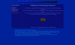 Homepage-baumeister.de thumbnail