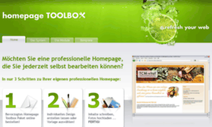Homepage-toolbox.com thumbnail