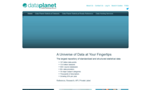 Homepage.data-planet.com thumbnail
