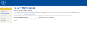 Homepage.smc.edu thumbnail