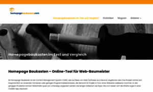 Homepagebaukasten.com thumbnail